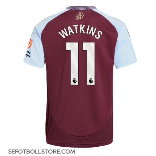 Aston Villa Ollie Watkins #11 Replika Hemmatröja 2024-25 Kortärmad